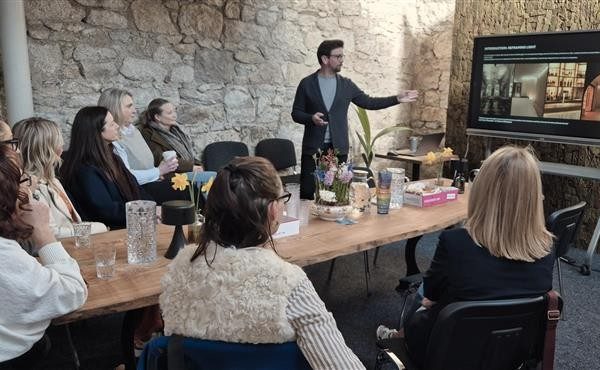 Lighting design Ireland presentation and discussion with designers at Design Source Ireland